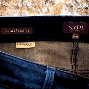 NYDJ Alina legging 18W dark wash